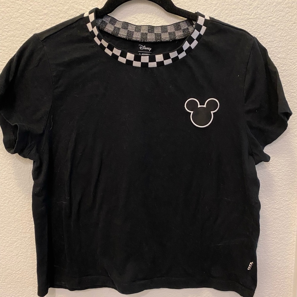 VANS x Disney Mickey Mouse checkered Baby Fit Tee